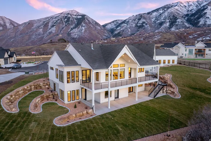 A family home in a Utah neighborhood